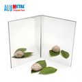 Alumetal gold mirror aluminum composite panel  acm alu panel